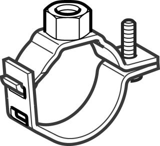 BEUGEL MET MOER M10 75mm (Geberit)